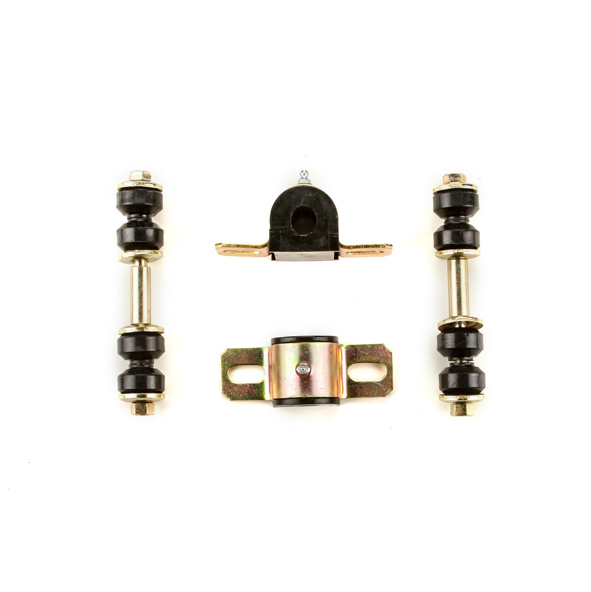 1963-1967 Chevrolet Corvette Black Polyurethane New Front End Suspension Bushing Set