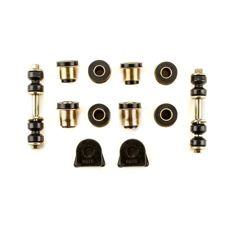 1968-1974 Chevrolet Corvette Black Polyurethane New Front End Suspension Bushing Set