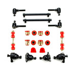 1968-1982 Chevrolet Corvette Red Polyurethane Front End Suspension Rebuild Kit