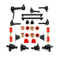 1968-1974 Chevrolet Corvette Red Polyurethane New Front End Suspension Master Rebuild Kit