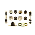 1975-1982 Chevrolet Corvette Black Polyurethane New Front End Suspension Bushing Set