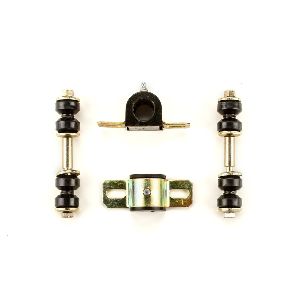 1975-1982 Chevrolet Corvette Black Polyurethane New Front End Suspension Bushing Set