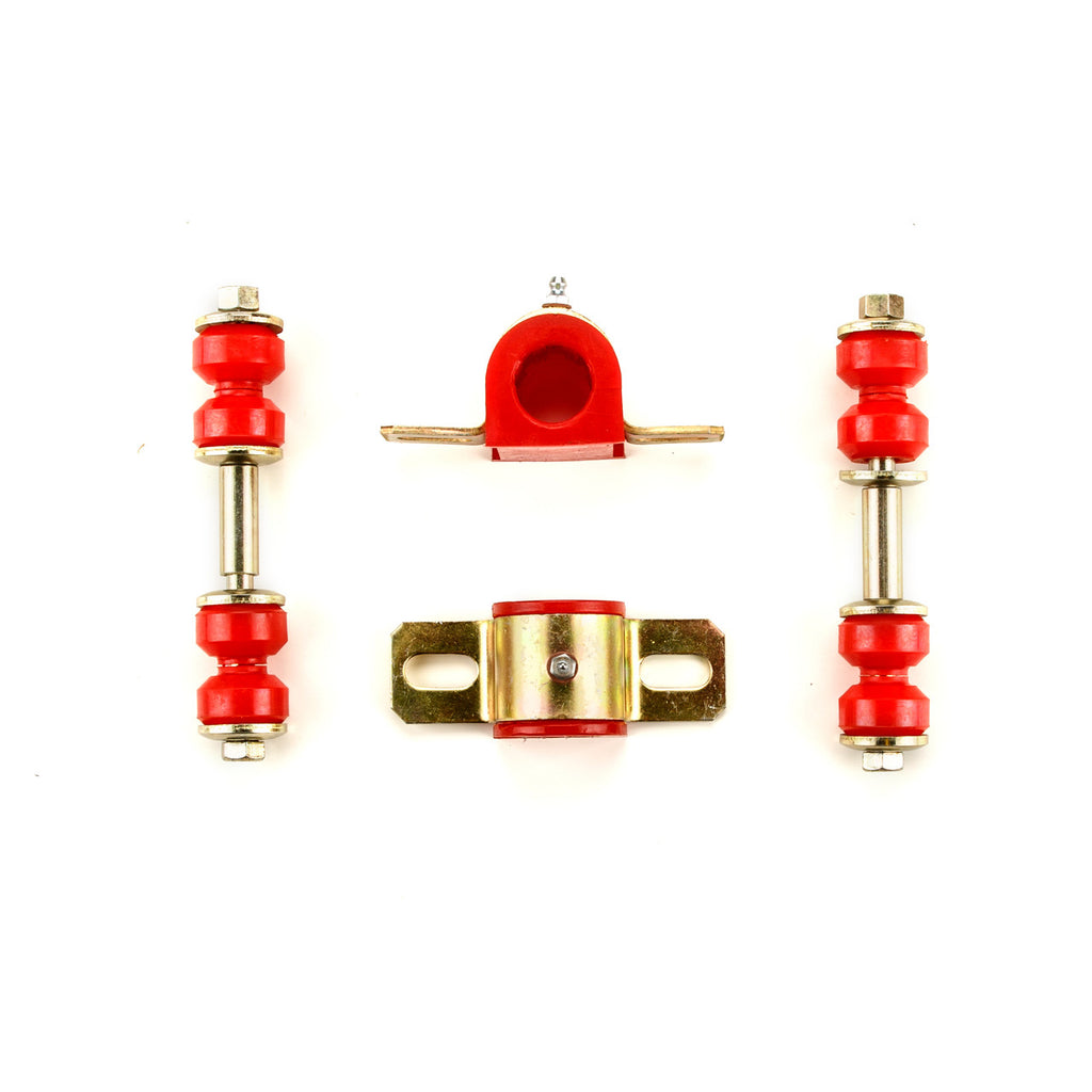 1975-1982 Chevrolet Corvette Red Polyurethane New Front End Suspension Bushing Set