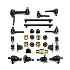 1975-1982 Chevrolet Corvette Black Polyurethane New Front End Suspension Master Rebuild Kit