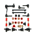1975-1982 Chevrolet Corvette Red Polyurethane New Front End Suspension Master Rebuild Kit