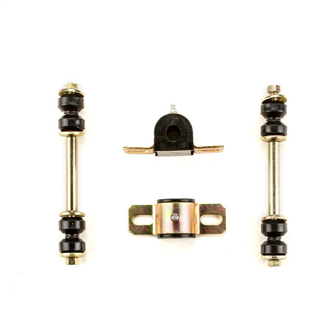 1958-1964 Chevrolet Full Size Black Polyurethane New Sway Bar Link and Bushing Set