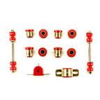 1958-1964 Chevrolet Full Size Red Polyurethane New Front End Suspension Bushing Set