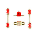 1958-1964 Chevrolet Full Size Red Polyurethane New Sway Link and Bushing Set
