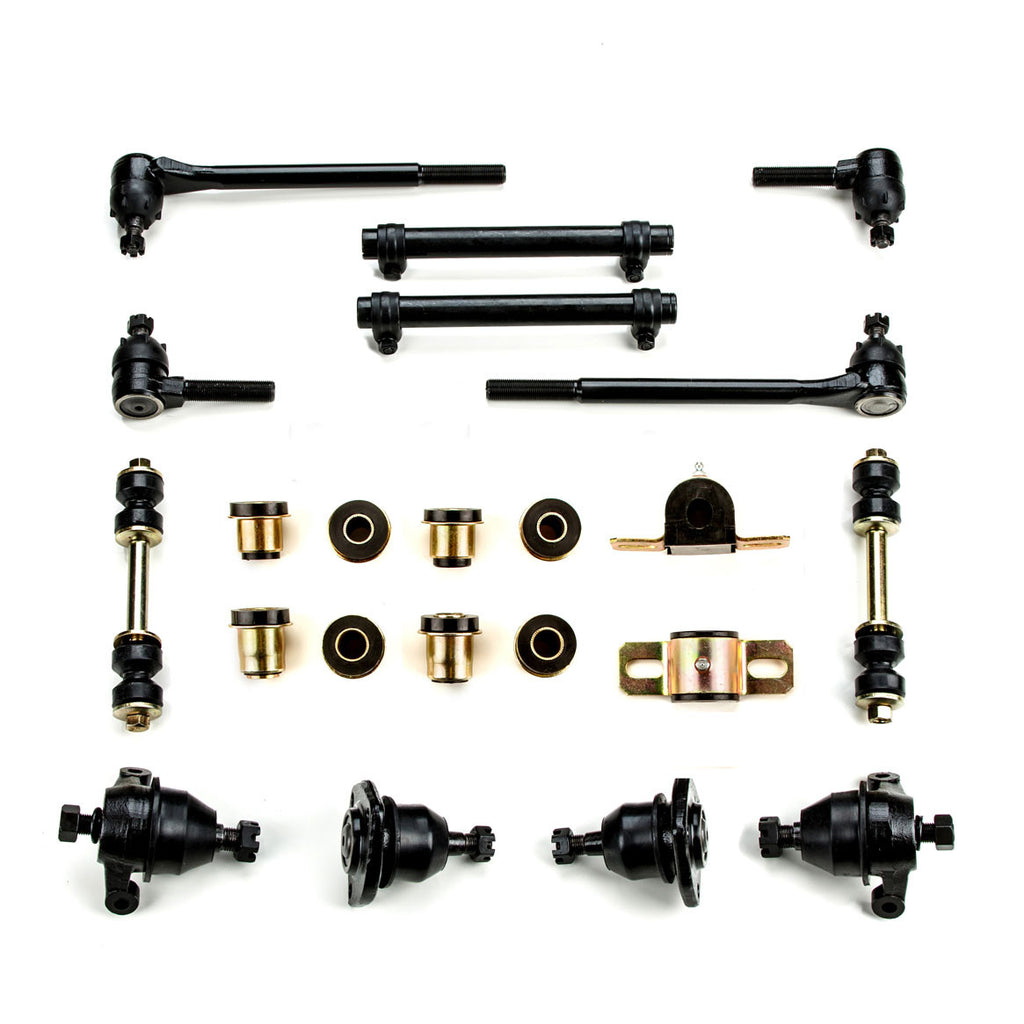 1963 1964 Chevrolet Full Size Black Polyurethane Front End Suspension Rebuild Kit