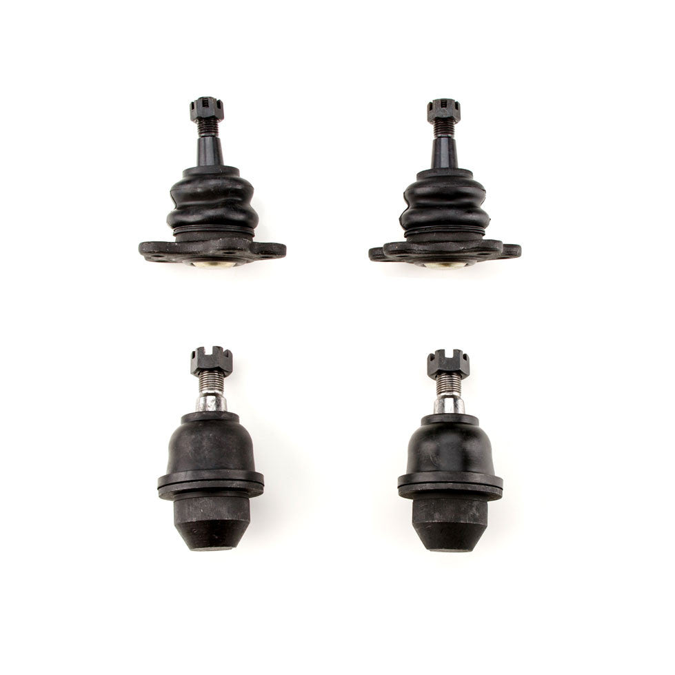 1995 - 1996 GMC 4WD K2500 K3500 Pickups Upper and Press In Lower Ball Joints Set