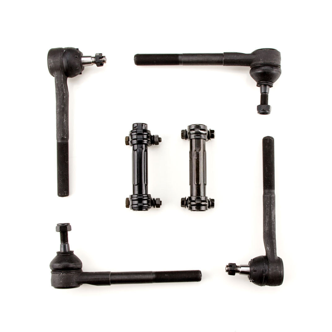 1992 1993 1994 GMC 4WD K2500 Suburban New Tie Rod Steering Rebuild Kit