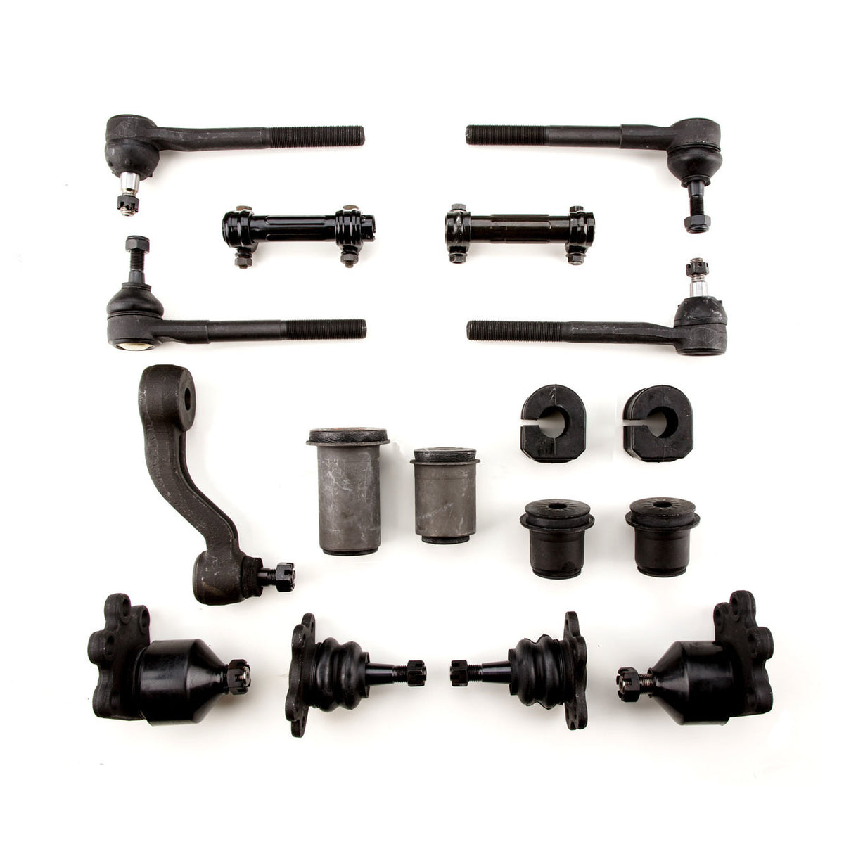 1993 1994 GMC 4WD K1500 Pickup & Suburban Yukon K2500 Pickup w/ 7200 GVWR New Front End Suspension Rebuild Kit with Idler Arm