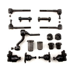 1989-1992 GMC 4WD K1500 Pickup & Suburban Yukon K2500 Pickup w/ 7200 GVWR New Front End Suspension Rebuild Kit with Idler Arm