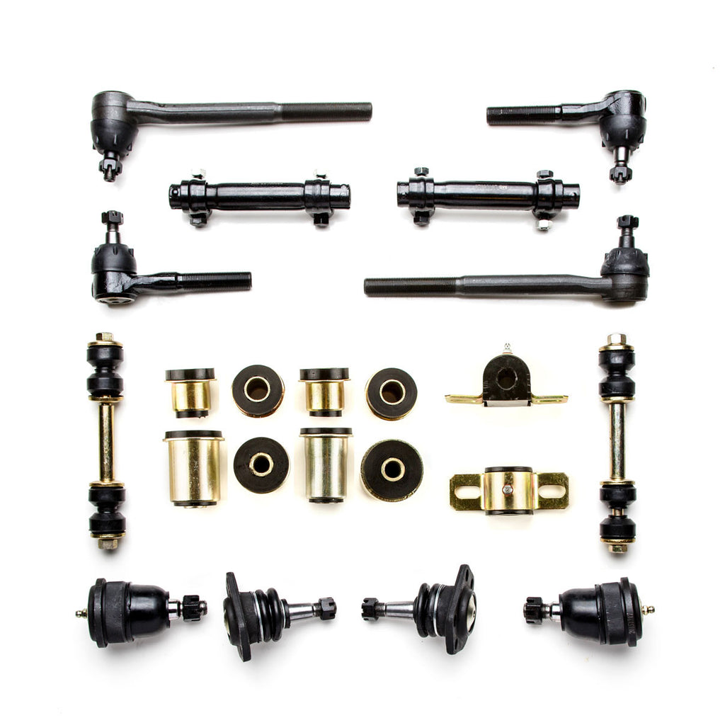 1967 Pontiac Firebird Trans Am Black Polyurethane New Front End Suspension Rebuild Kit