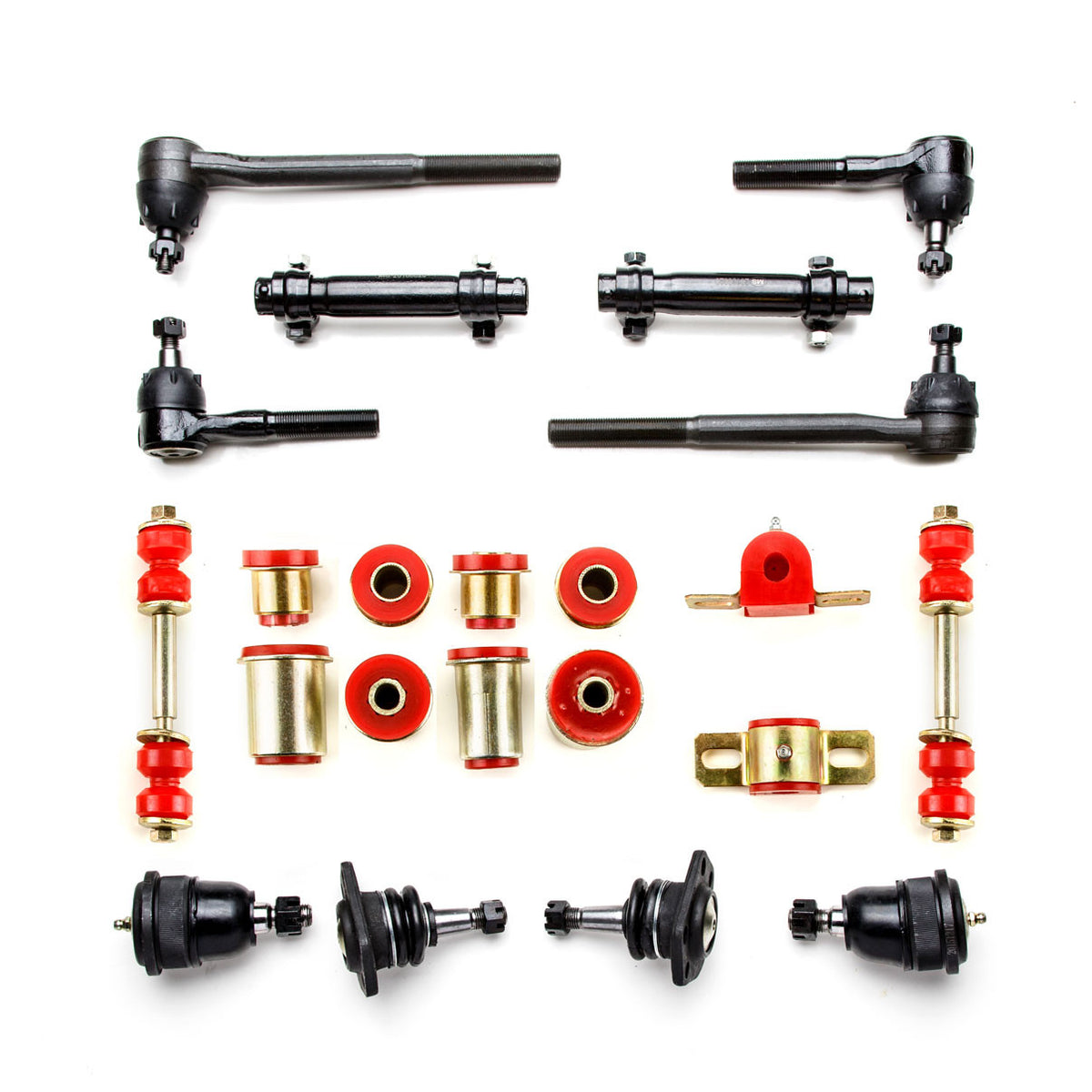 1967 Chevrolet Camaro Red Polyurethane New Front End Suspension Rebuild Kit