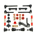 1968 1969 Chevrolet Camaro Red Polyurethane New Front End Suspension Master Rebuild Kit