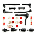 1973 Chevrolet Camaro Red Polyurethane New Front End Suspension Rebuild Kit with Idler Arm