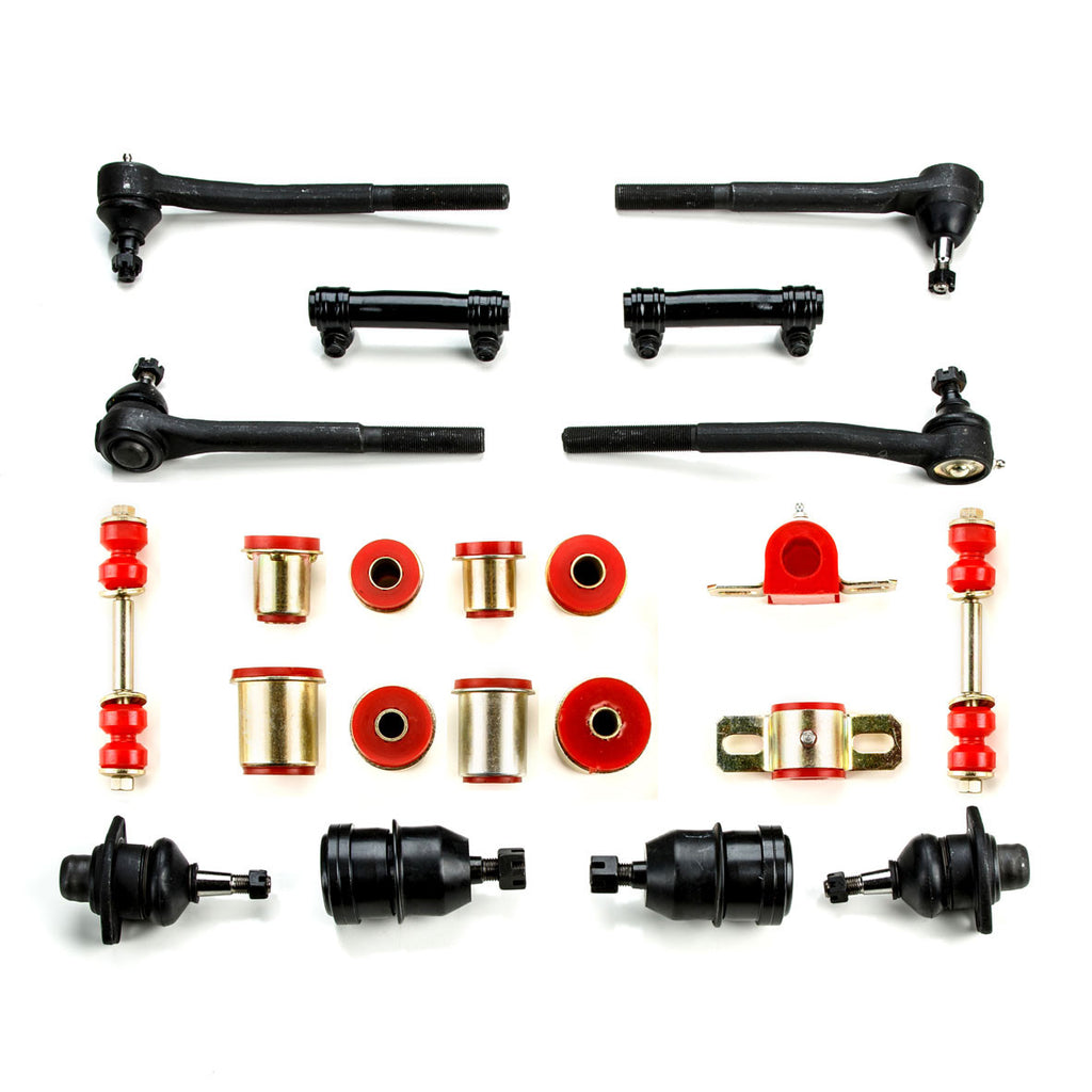 1975-1979 Buick Skylark GS Gran Sport Red Polyurethane New Front End Suspension Rebuild Kit