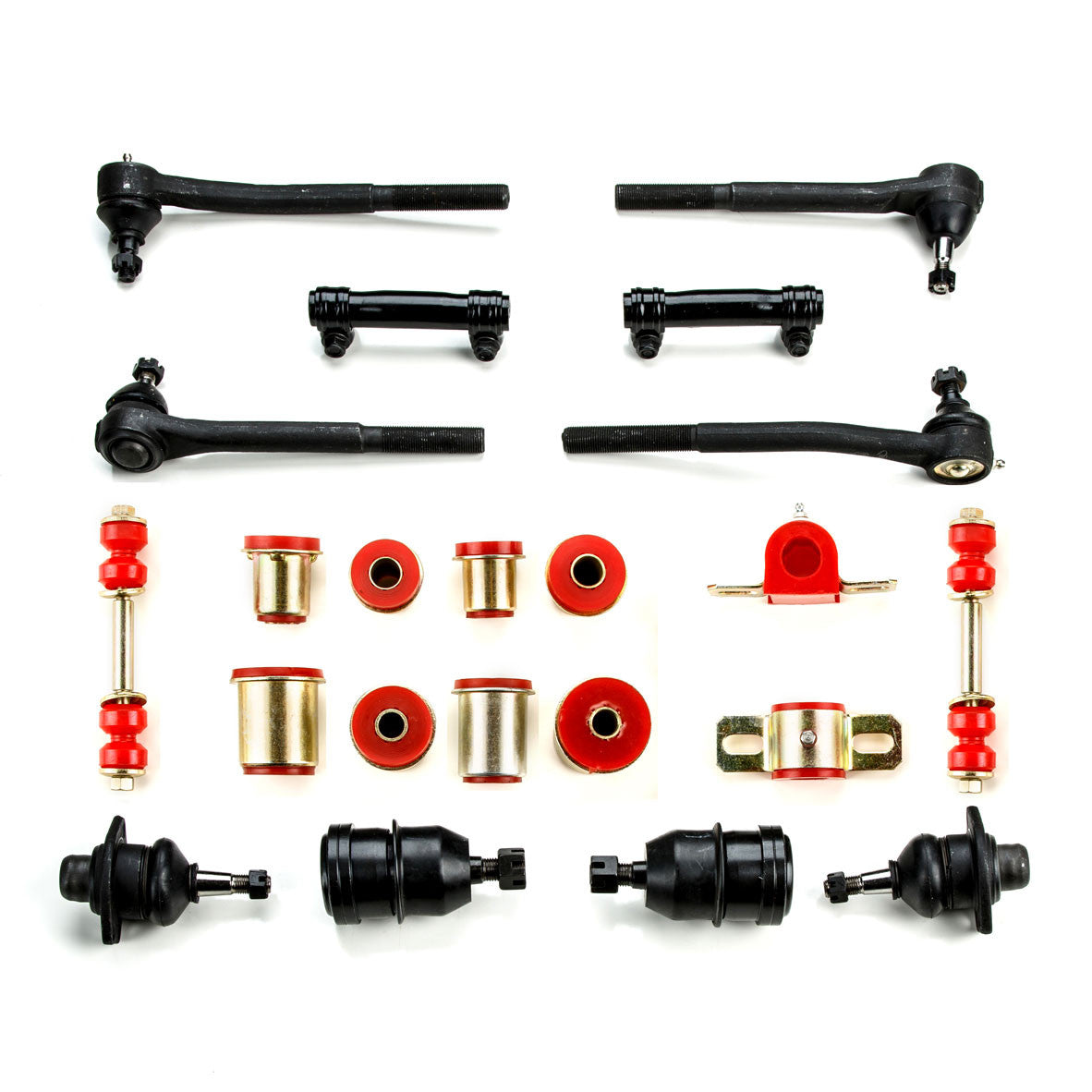 1975 1976 1977 1978 1979 Chevrolet Camaro Red Polyurethane New Front End Suspension Rebuild Kit