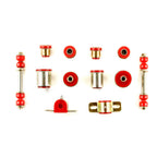 1964 1965 Chevrolet Chevelle El Camino Red Polyurethane New Front End Suspension Bushing Set