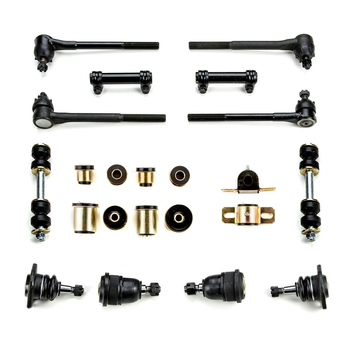 1964 1965 Chevrolet Chevelle El Camino Black Polyurethane New Front End Suspension Rebuild Kit
