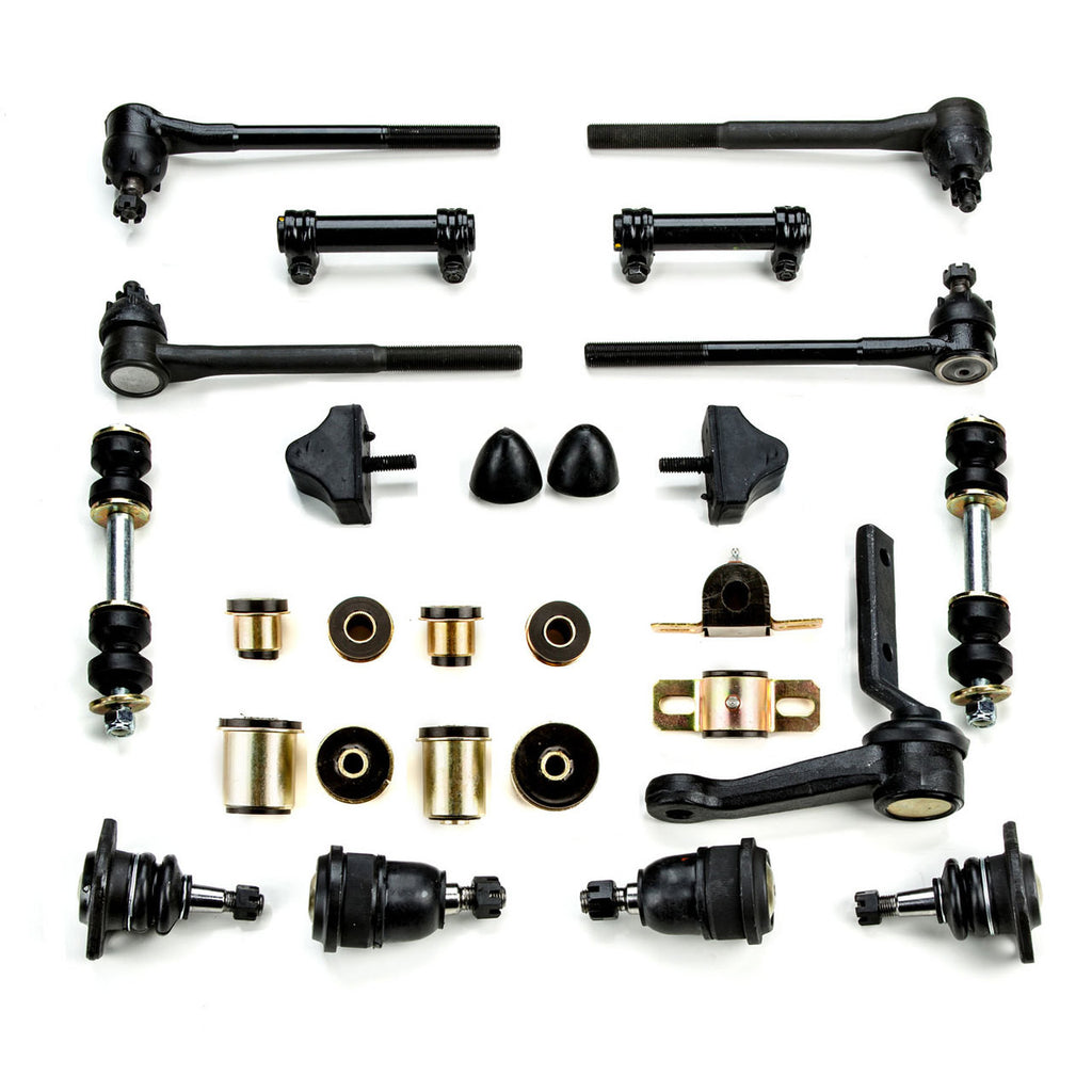 1965 Chevrolet Chevelle El Camino Black Polyurethane New Front End Suspension Master Rebuild Kit