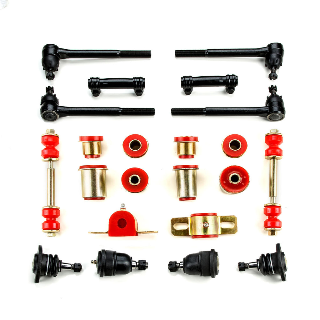 1971 1972 Chevrolet Monte Carlo Red Polyurethane New Front End Suspension Rebuild Kit