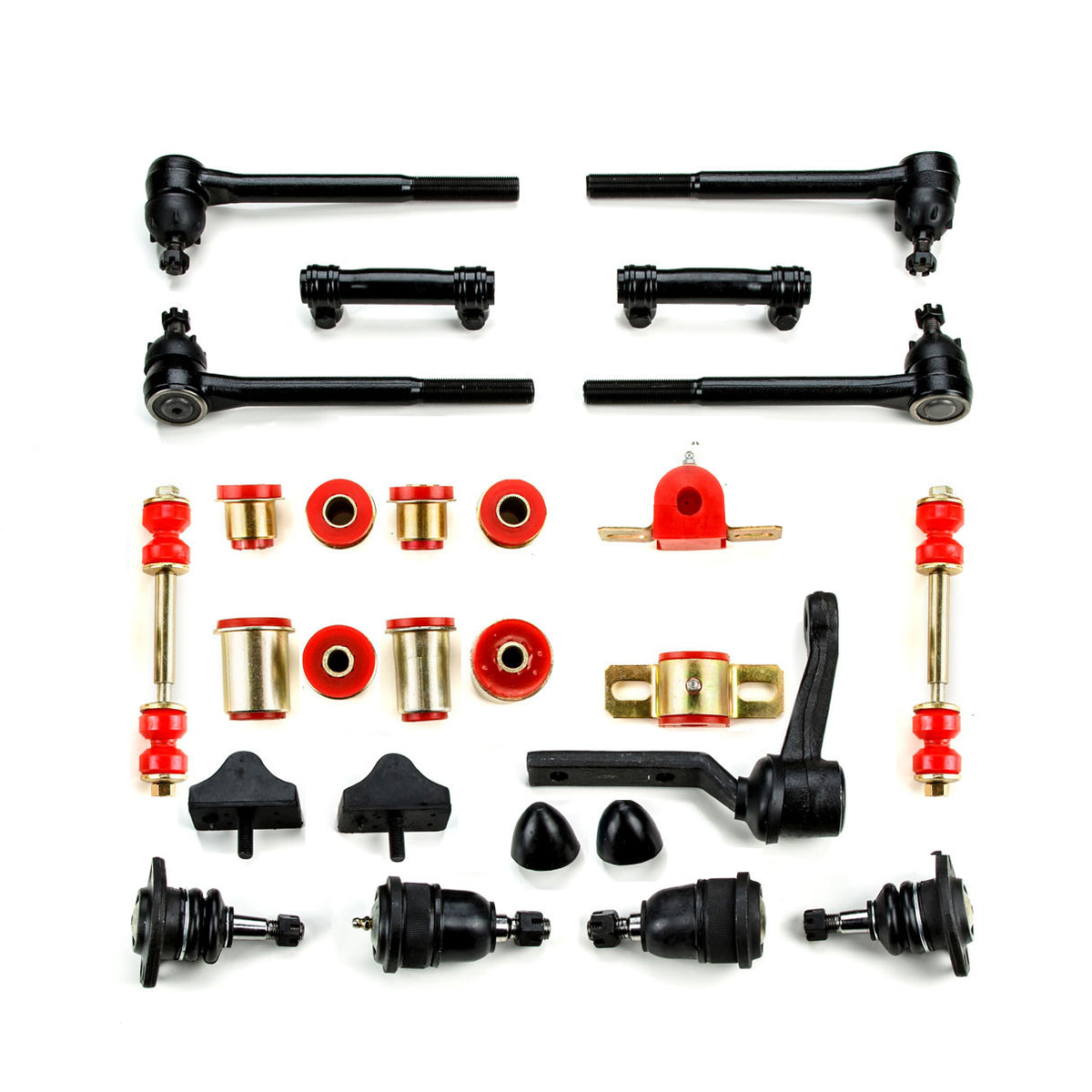 1971 1972 Buick Skylark Special GS Sportwagon Red Polyurethane New Front End Suspension Master Rebuild Kit