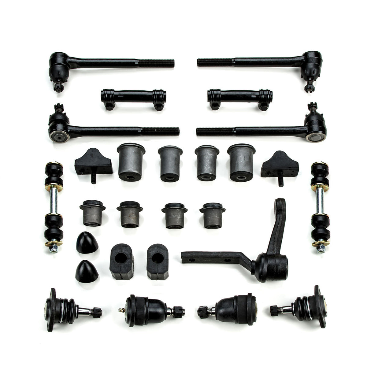 1971 1972 Chevrolet Chevelle Malibu Monte Carlo El Camino New Front End Suspension Master Rebuild Kit w/ Round Bushings