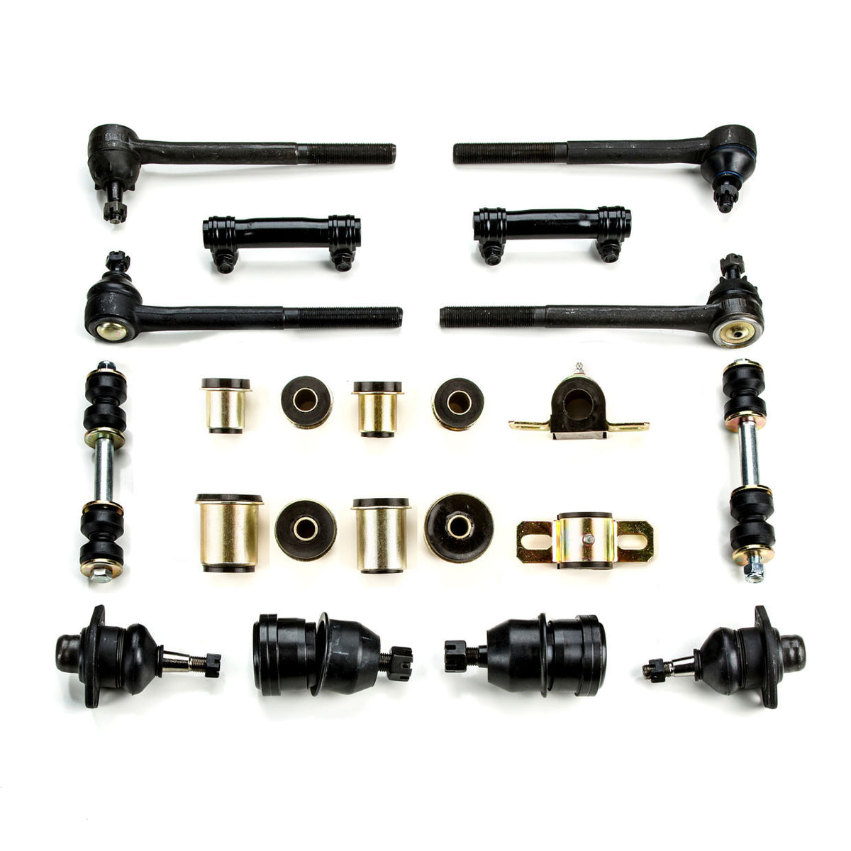 1974 1975 1976 1977 Oldsmobile Cutlass Hurst 442 Black Polyurethane New Front End Suspension Rebuild Kit