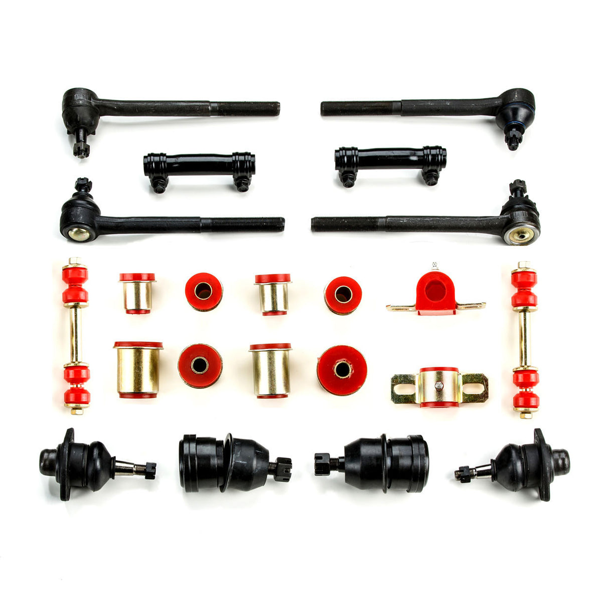 1974 1975 1976 1977 Oldsmobile Cutlass Hurst 442 Red Polyurethane New Front End Suspension Rebuild Kit
