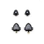 1962-1967 Chevrolet Chevy II Nova Black Polyurethane New Front End Suspension Master Rebuild Kit with Idler Arm Bushing Repair Kit