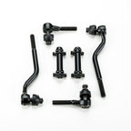 1962-1967 Chevrolet Chevy II Nova Black Polyurethane New Front End Suspension Master Rebuild Kit with Idler Arm Bushing Repair Kit