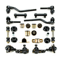 1962 1963 1964 1965 1966 1967 Chevrolet Chevy II Nova Black Polyurethane Front End Suspension Rebuild Kit