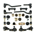 1962 1963 1964 1965 1966 1967 Chevrolet Chevy II Nova Black Polyurethane Front End Suspension Rebuild Kit