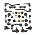 1962-1967 Chevrolet Chevy II Nova Black Polyurethane Front End Suspension Master Rebuild Kit Idler Arm