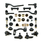 1962-1967 Chevrolet Chevy II Nova Black Polyurethane Front End Suspension Master Rebuild Kit Idler Arm
