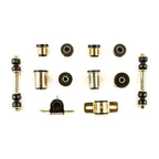 1968 1969 Chevrolet Chevy II Nova Power Steering Black Polyurethane New Front End Suspension Master Rebuild Kit
