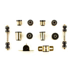 1970-1974 Chevrolet Chevy II Nova Black Polyurethane New Front End Suspension Master Rebuild Kit