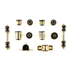 1968 1969 Chevrolet Chevy II Nova Black Polyurethane New Front End Suspension Bushing Set