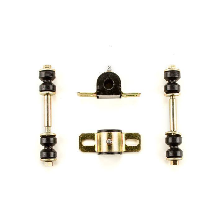 1968 1969 Chevrolet Chevy II Nova Black Polyurethane New Sway Bar Link and Bushing Set