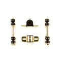 1968 1969 Chevrolet Chevy II Nova Black Polyurethane New Sway Bar Link and Bushing Set