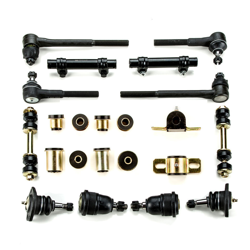 1968 1969 Chevrolet Chevy II Nova Black Polyurethane New Front End Suspension Rebuild Kit
