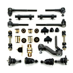 1970-1974 Chevrolet Chevy II Nova Black Polyurethane New Front End Suspension Master Rebuild Kit