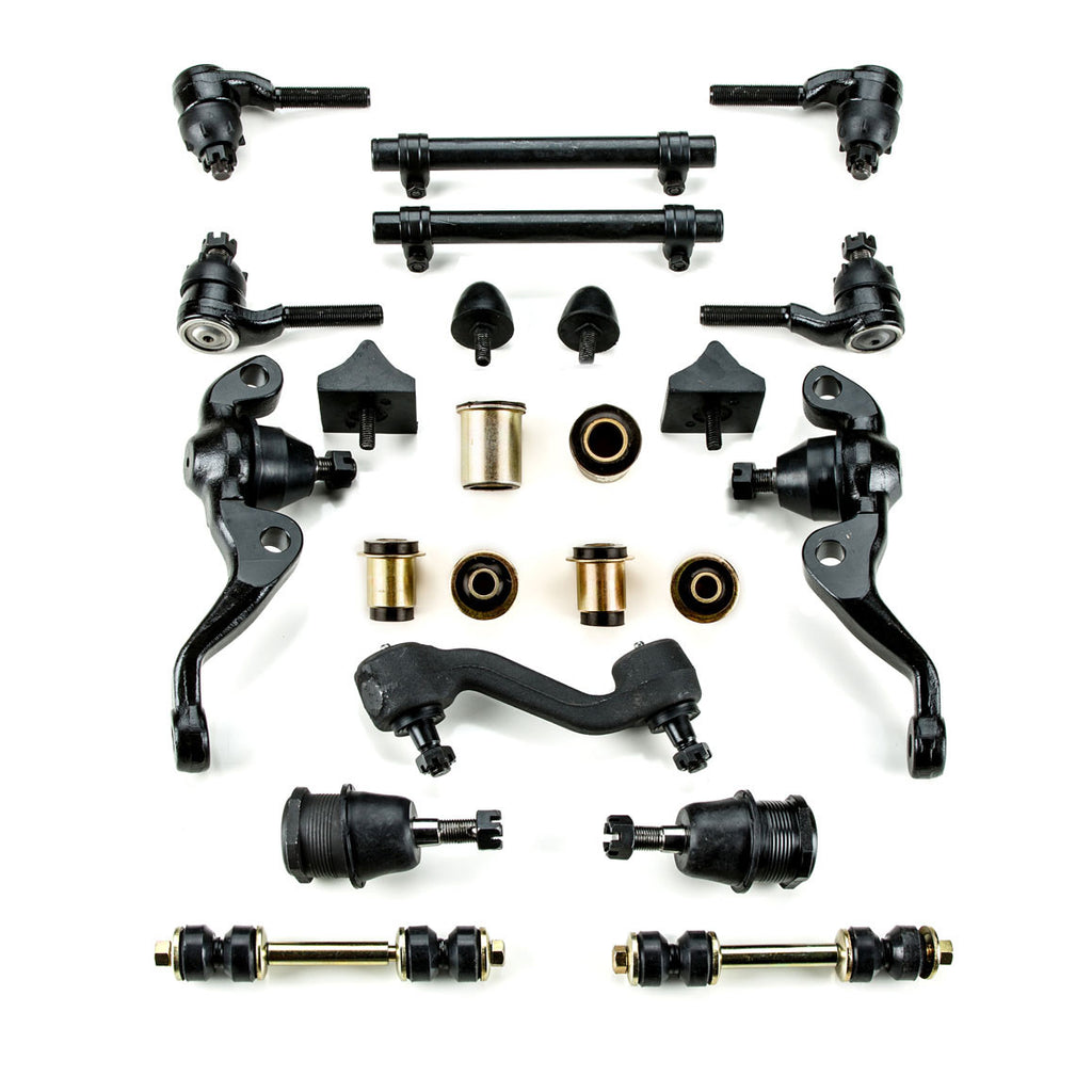 1965 1966 1967 Dodge Charger Coronet Black Polyurethane New Front End Suspension Master Rebuild Kit