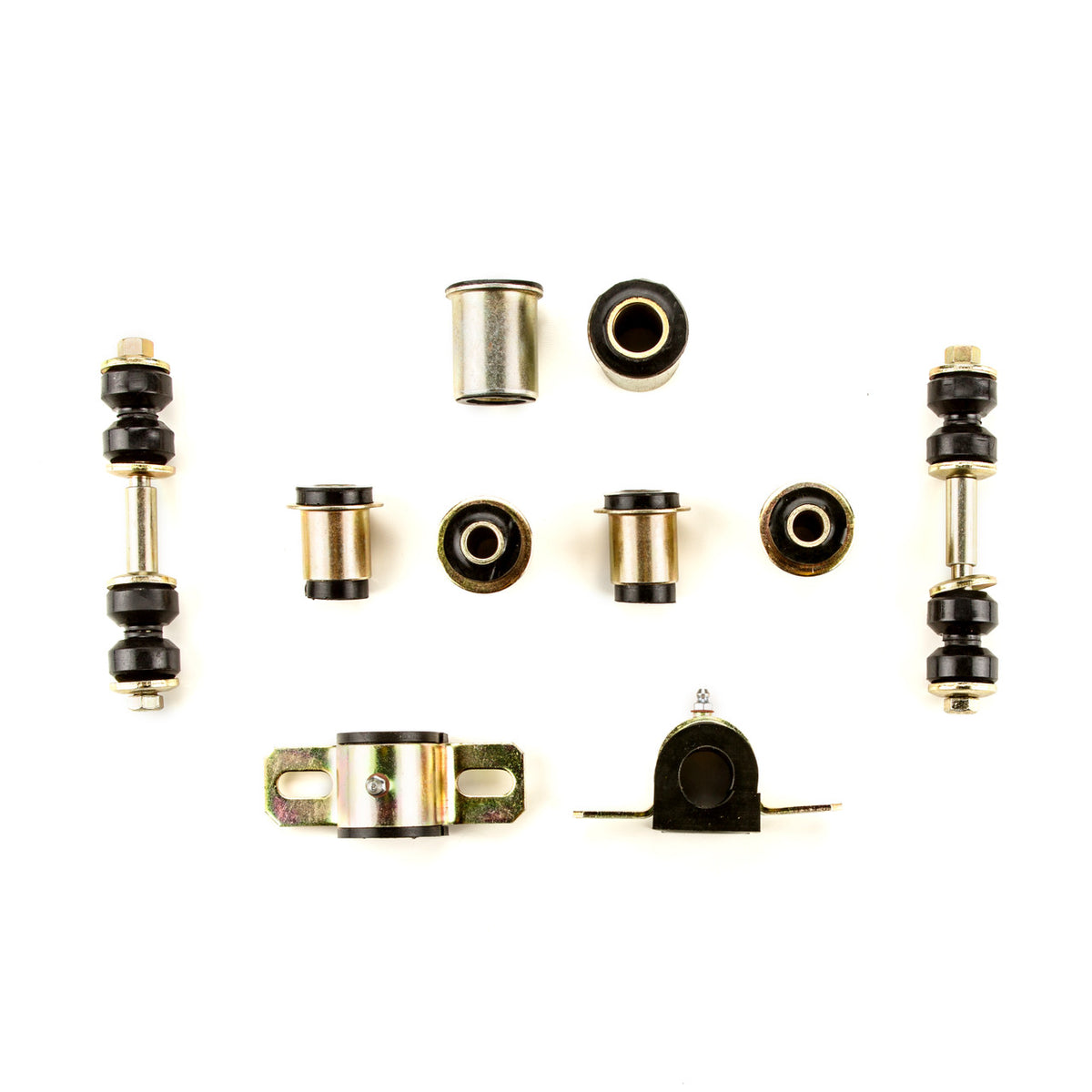 1970-1974 Plymouth Barracuda Black Polyurethane New Front End Suspension Rebuild Kit
