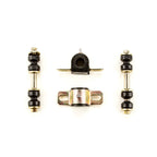 1970-1974 Plymouth Barracuda Black Polyurethane New Sway Bar Link and Bushing Set