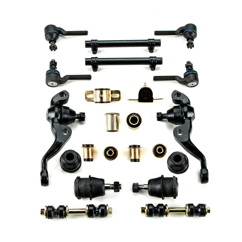 1970-1974 Plymouth Barracuda Black Polyurethane New Front End Suspension Rebuild Kit
