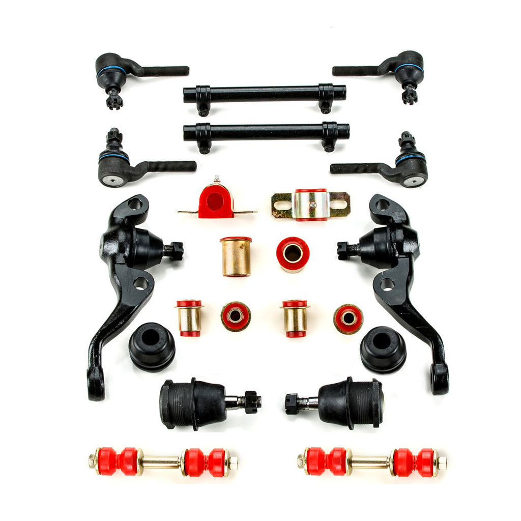 1970-1974 Dodge Challenger Red Polyurethane New Front End Suspension Rebuild Kit