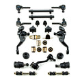 1970 1971 1972 Dodge Charger Coronet Black Polyurethane New Front End Suspension Master Rebuild Kit
